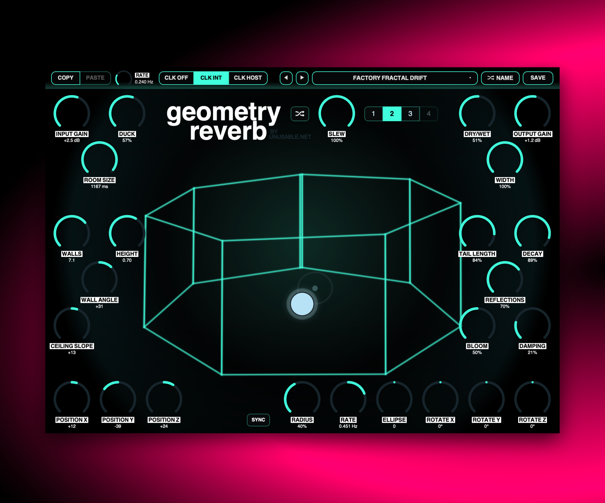 Geometry Reverb