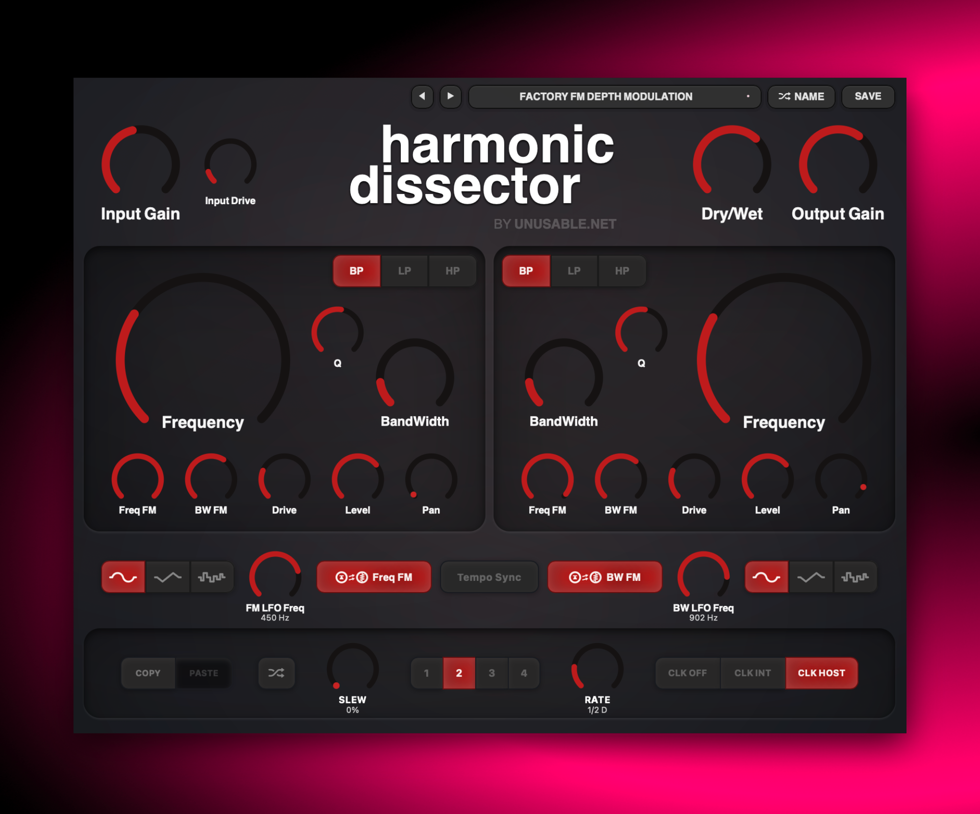 Harmonic Dissector