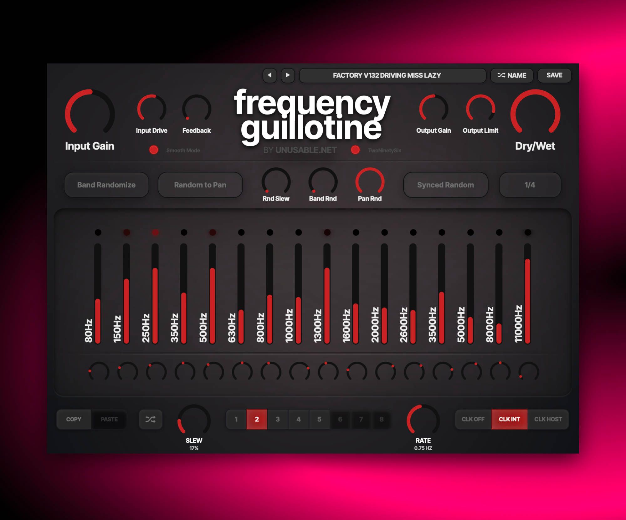 Frequency Guillotine