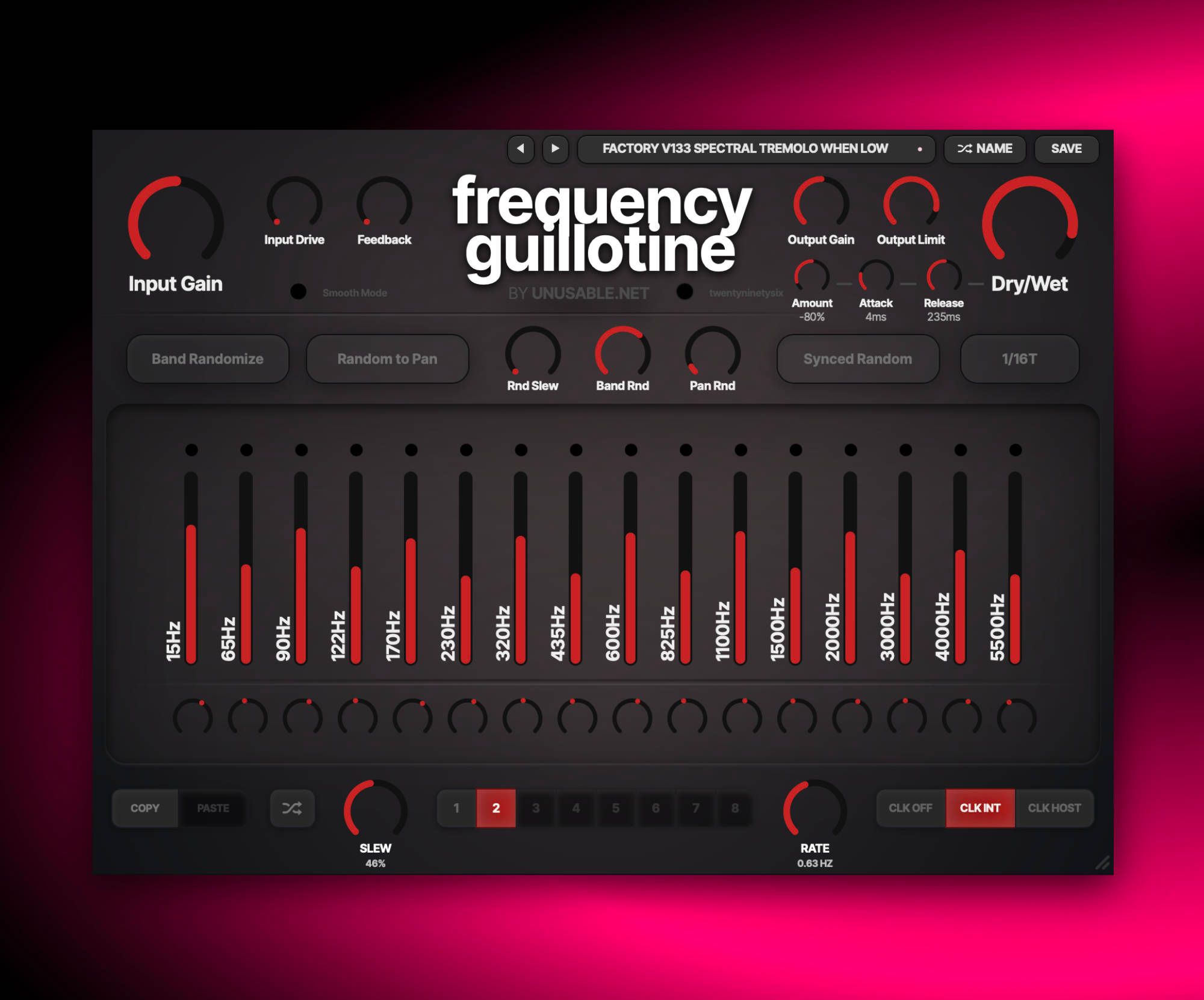 Frequency Guillotine