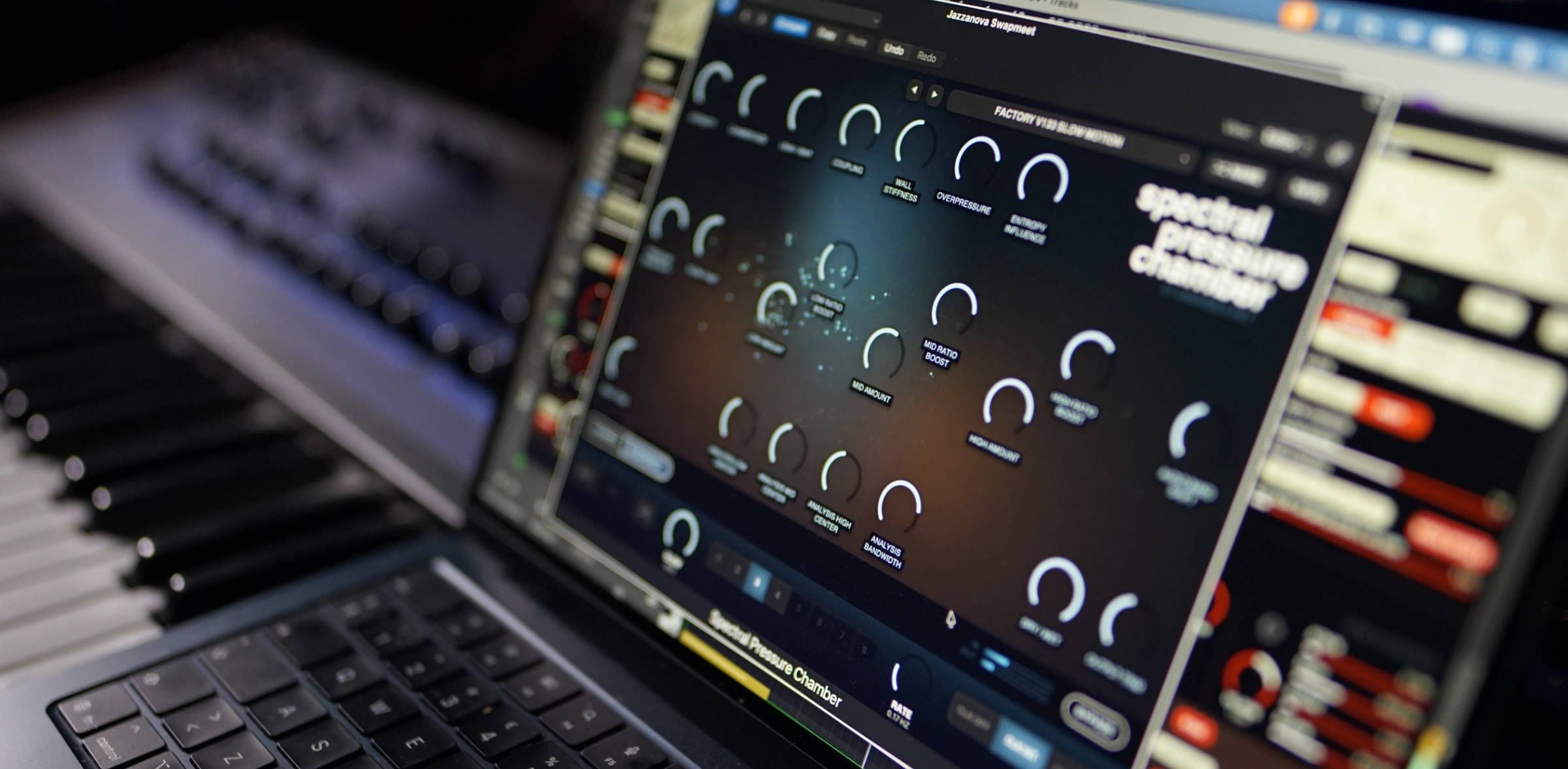 Spectral Pressure Chamber open in a studio session