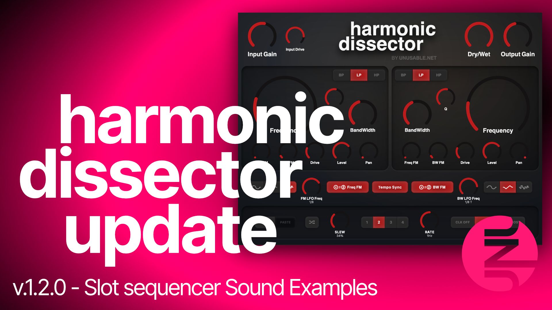 Sound examples using v.1.2.0: poster