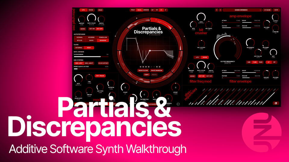 Partials & Discrepancies | Additive Polysynth Plugin