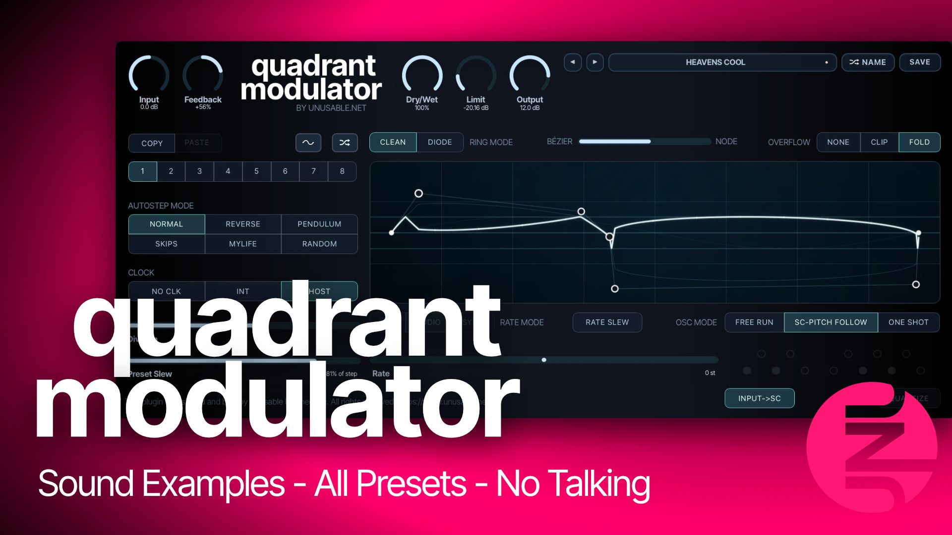 Quadrant Modulator sound examples poster