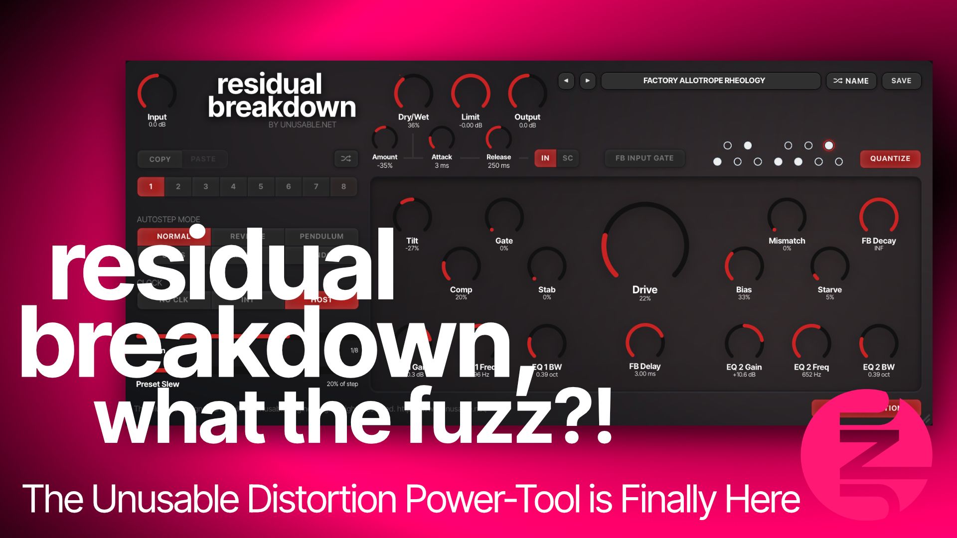 Residual Breakdown release artwork