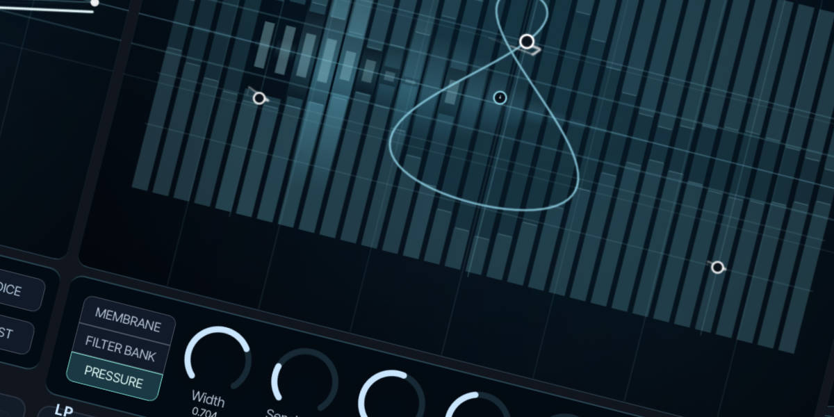 Signal-responsive filter bands with the Pressure model selected