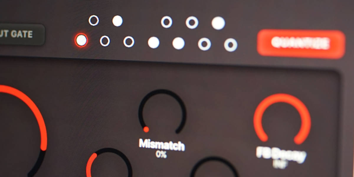 Residual Breakdown feedback pitch quantizer and note selection