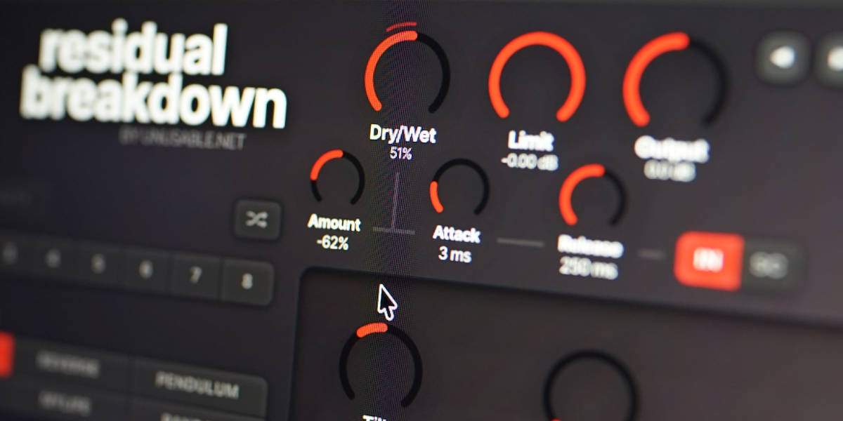 Residual Breakdown dry wet envelope follower controls