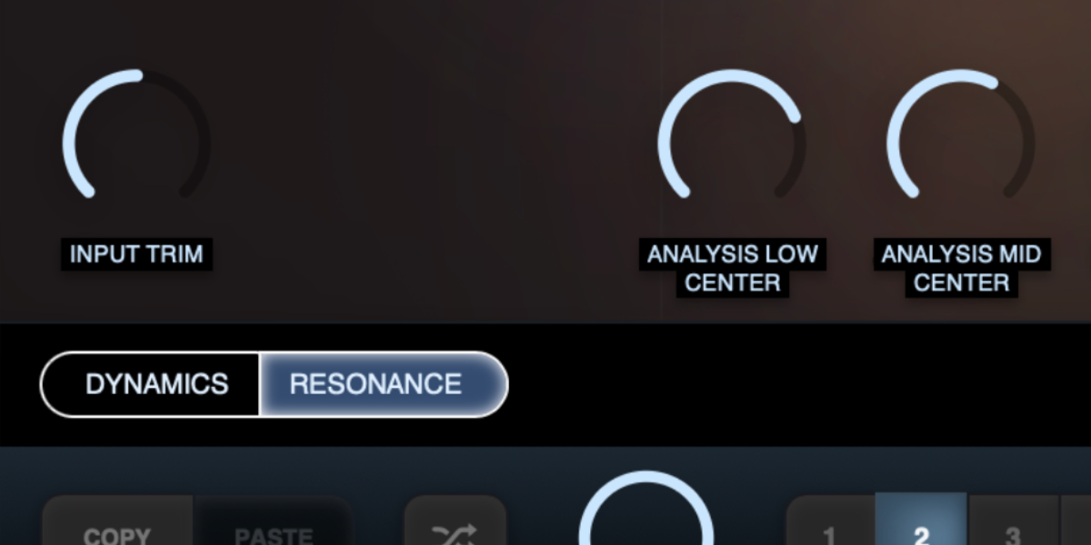 Spectral Pressure Chamber Dynamics and Resonance mode buttons