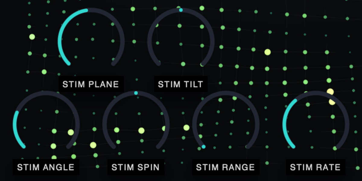 Synaptic Resonance Stim and Read plane controls