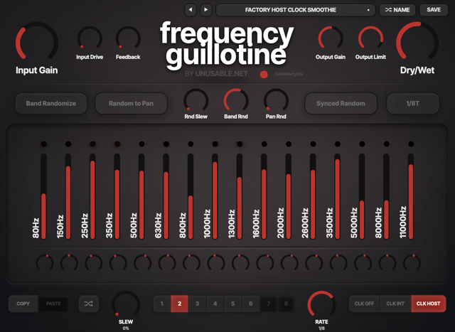 frequency guillotine