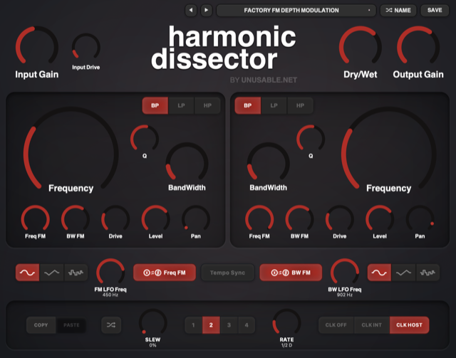 harmonic dissector
