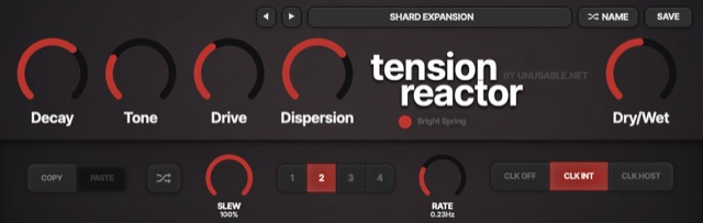 tension reactor 132